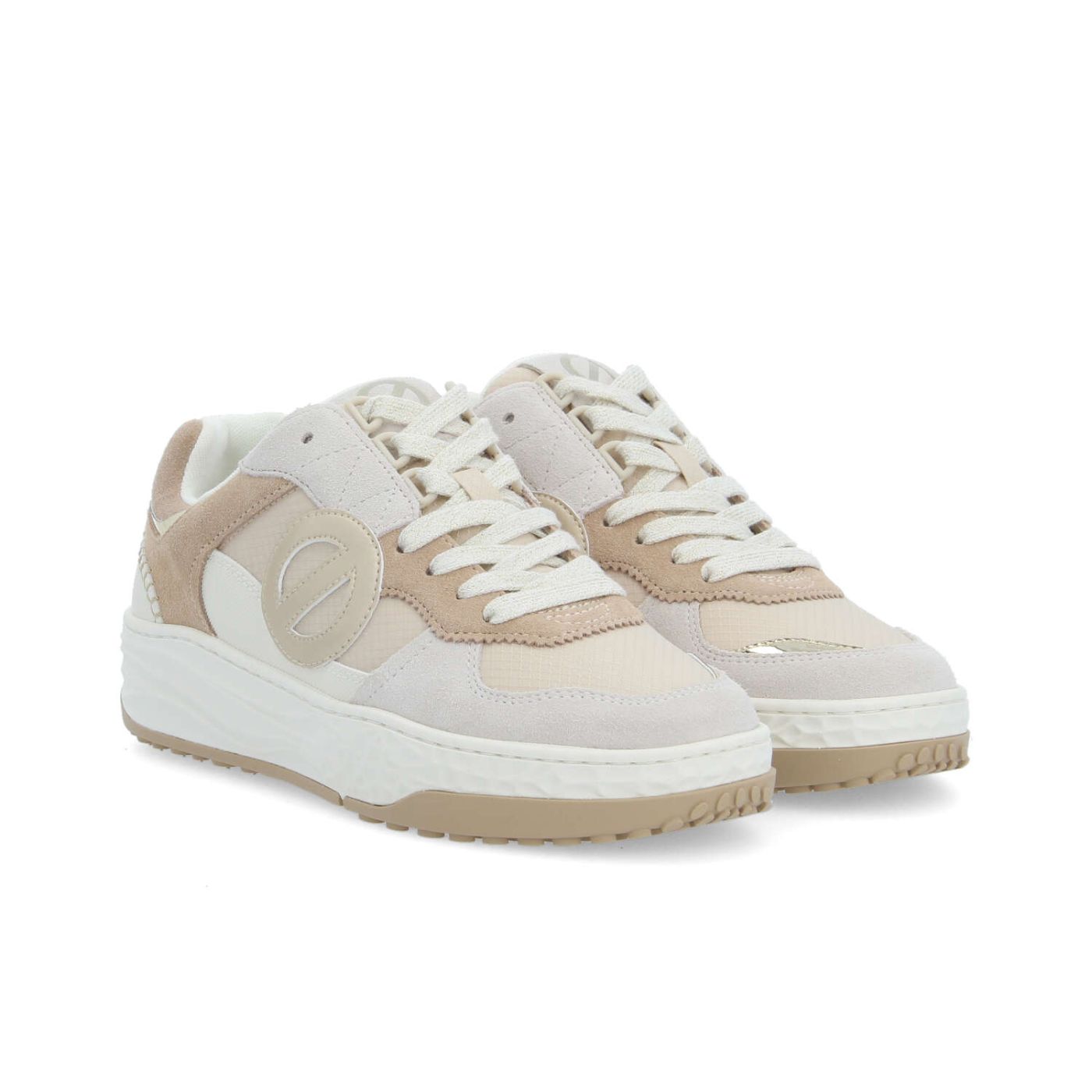 TYLER COURT W - SDE/GRID/NACRE - BEIGE/MARRON/DORE